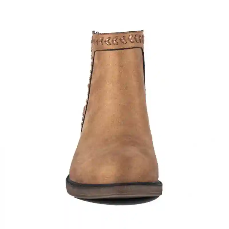 Boho Floral Camel Boots - Image 5